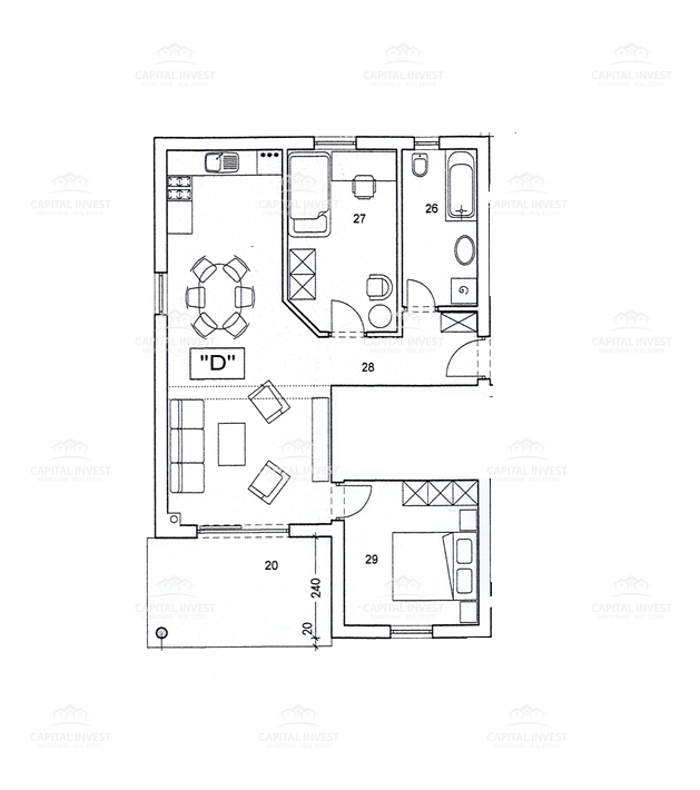 Apartment, Three-room, Terrace, Šijana, Pula, Istria – 13