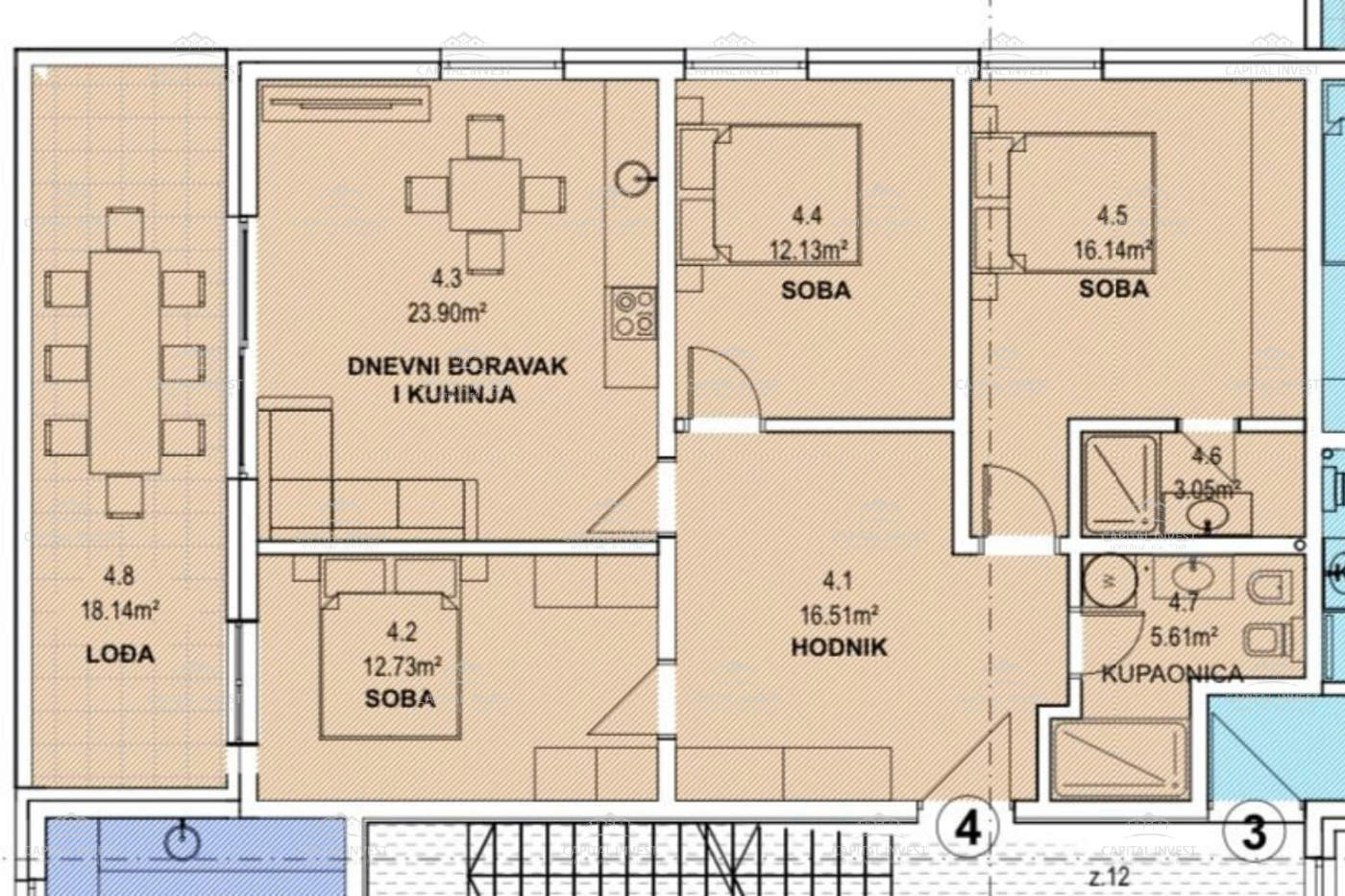 banjole, Istarska županija, Hrvatska, 4 Broj soba Broj soba,2 KupaonicaKupaonica,Stan,Prodaja,1514