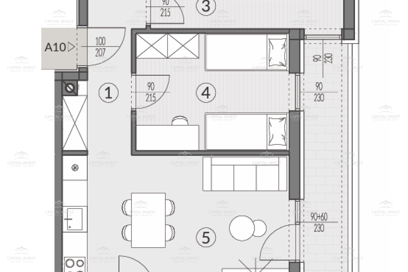 Šikići, Istarska županija, Hrvatska, 3 Broj soba Broj soba,1 KupatiloKupaonica,Stan,Prodaja,1518